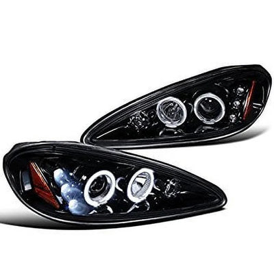 HALO LED PROJECTOR GLOSS BLACK HOUS