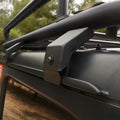 SRM Rack Mounting Kit Gutter Mount 6 PCS Textured Black 2018-2024 Jeep Wrangler Go Rhino