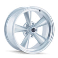 ~(27 lbs. 17X17X9)~ 675 (675) SILVER/MACHINED LIP 15X8 5-114.3 -12MM 83.82MM
