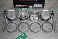 Manley 98+ Subaru WRX (EJ205) 75mm STD Stroke 92.5mm +0.5mm Bore 8.5:1 Dish Piston w/ Rings - SINGLE