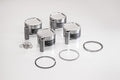 Manley 98+ Subaru WRX (EJ205) 75mm STD Stroke 92.5mm +0.5mm Bore 8.5:1 Dish Piston w/ Rings - SINGLE