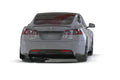 Rally Armor 21-26 Tesla Model S/ S Plaid Black UR Mud Flap w/Metallic Black Logo