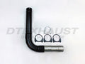 ~(17 lbs. 23X12X11)~ 409 Stainless 4.00IN Universal Diesel Single Exhaust Stack Kit