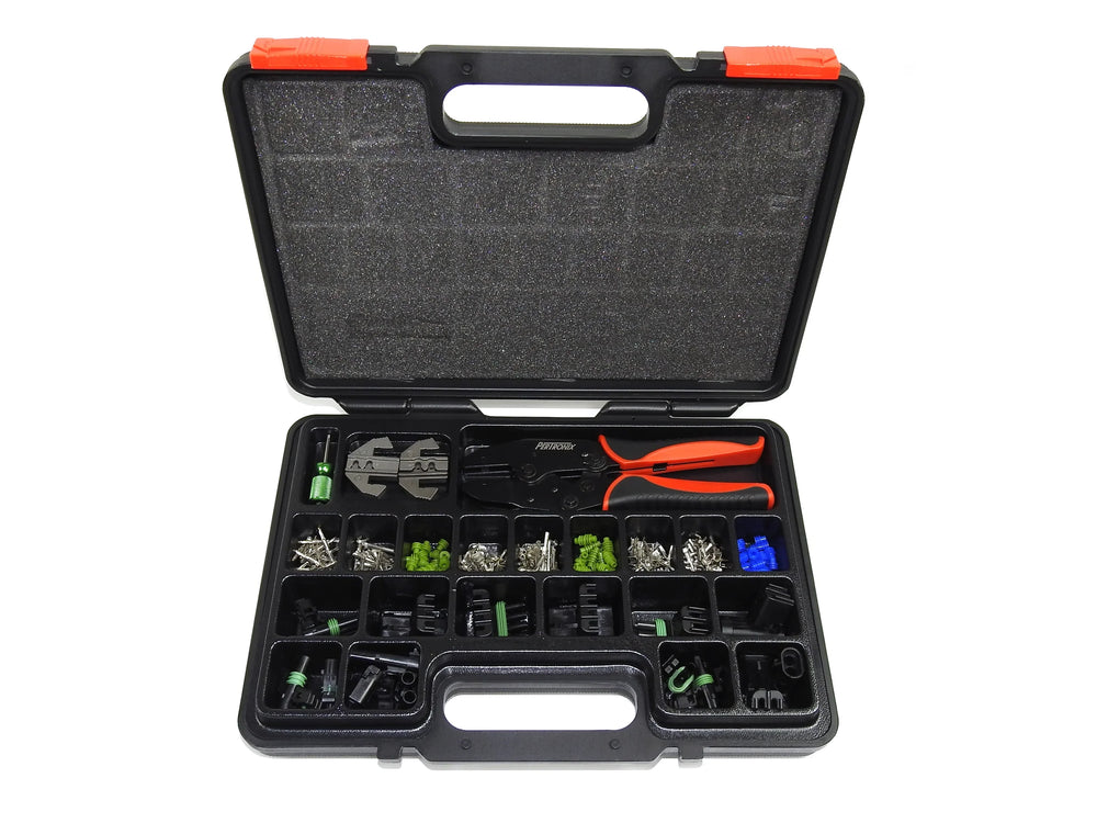 WEATHER PACK QUICK CHANGE CRIMP TOOL & CONNECTOR KIT