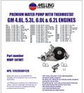 Water Pump - GM LS Eng. Truck/SUV 2007-2017