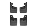 WeatherTech 23-24 Chevrolet Colorado No Drill Front & Rear MudFlaps - Black