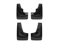 WeatherTech 11-17 Jeep Patriot No Drill Mudflaps - Black