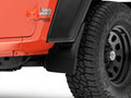 WeatherTech 2018 + Jeep Wrangler No Drill Mudflaps - Black