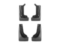 WeatherTech 23-25 Honda Pilot No Drill Front & Rear MudFlaps - Black