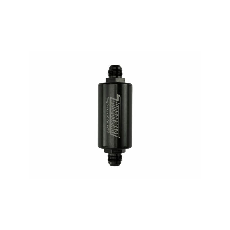 Turbosmart 10um 10AN Inline Fuel Filter - Black