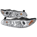 1 PIECE PROJECTOR HEADLIGHT GLOSS B