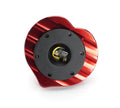 NRG Heart Quick Release Kit Gen 143 - Black Body / Red Heart Ring