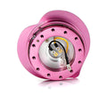 NRG Quick Release Kit - Pink Body/ Pink Heart Cutout Ring
