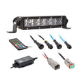 SINGLE ROW 8IN CHASING LED LIGHTBAR