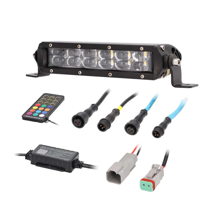 SINGLE ROW 8IN CHASING LED LIGHTBAR