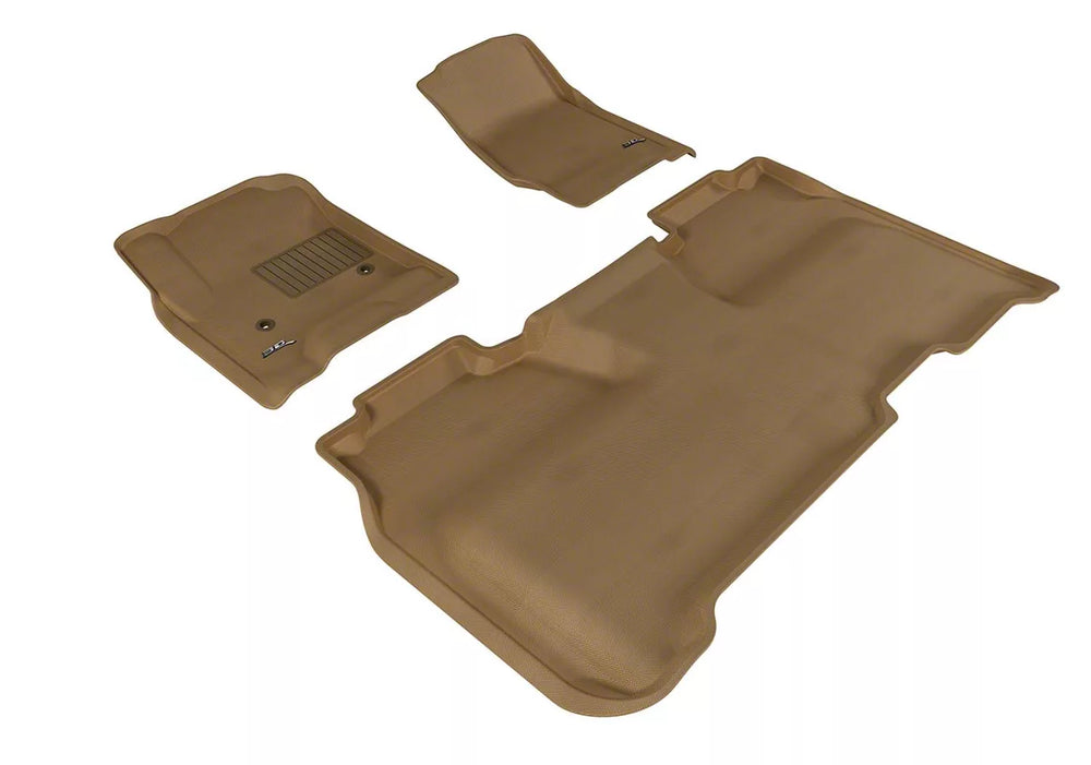 3D KAGU FLOOR MAT 2 ROW SET TAN
