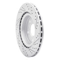 DFC 14-19 Mercedes-Benz Gla250 (Mexico) Rear Left Drilled & Slotted Geoperformance Rotor
