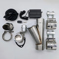 Granatelli 3.0in Stainless Steel Vacuum Controlled Electronic Exhaust Cutout w/Slip Fit/Band Clamp