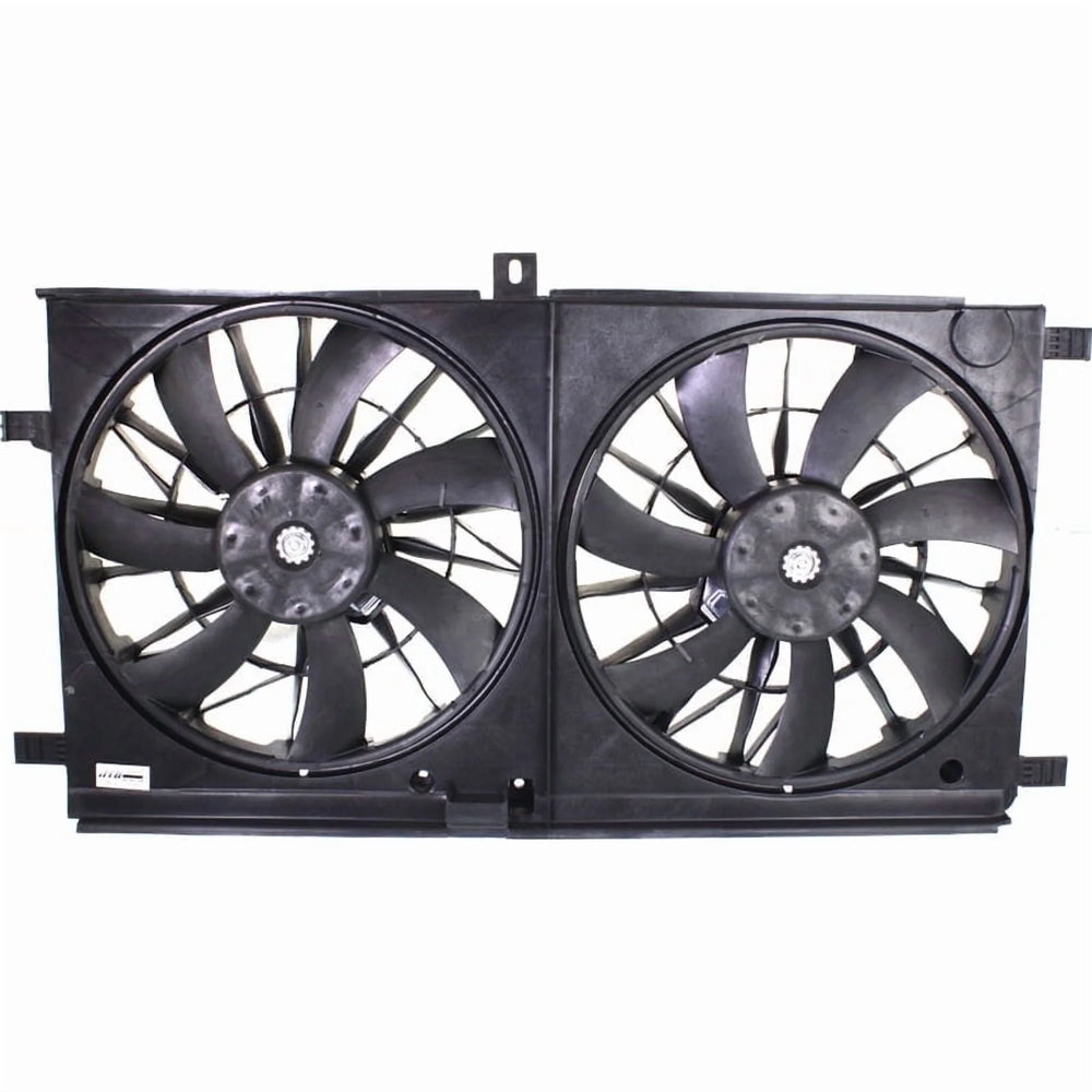 DUAL FAN ASSEMBLY WITHOUT CONTROLLER