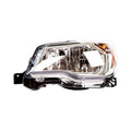 CAPA 1416 SB FRSTR HALGN 2.5L CHR BEZEL HEADLAMP ASSY LH
