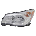 CAPA 1416 SB FRSTR HALGN 2.5L CHR BEZEL HEADLAMP ASSY LH