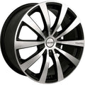 The Wheel Group black auto part