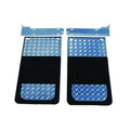 0709 SILVERADO/SIERRA 2500/3500 HD DUAL WHEEL DIAMOND THREAD MUD FLAP SET