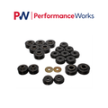 Energy Suspension 80-96 Ford Bronco 4WD Black Body Mount Set