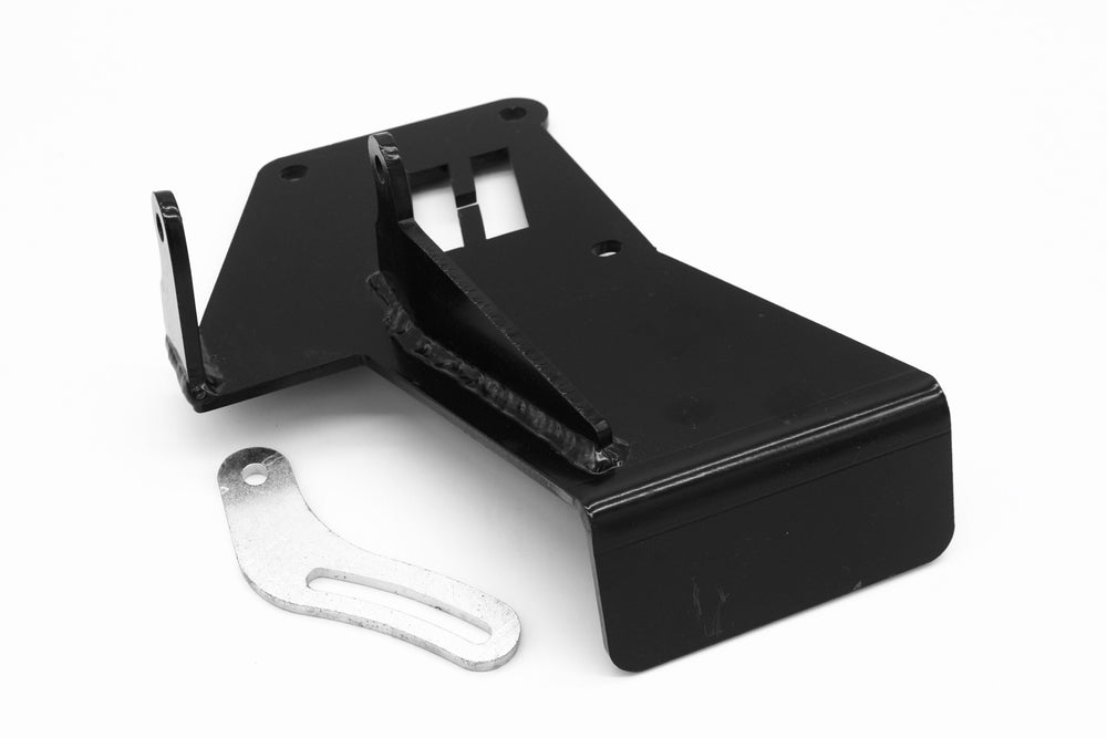 J-Series Skid Plate and D-series alternator relocation bracket