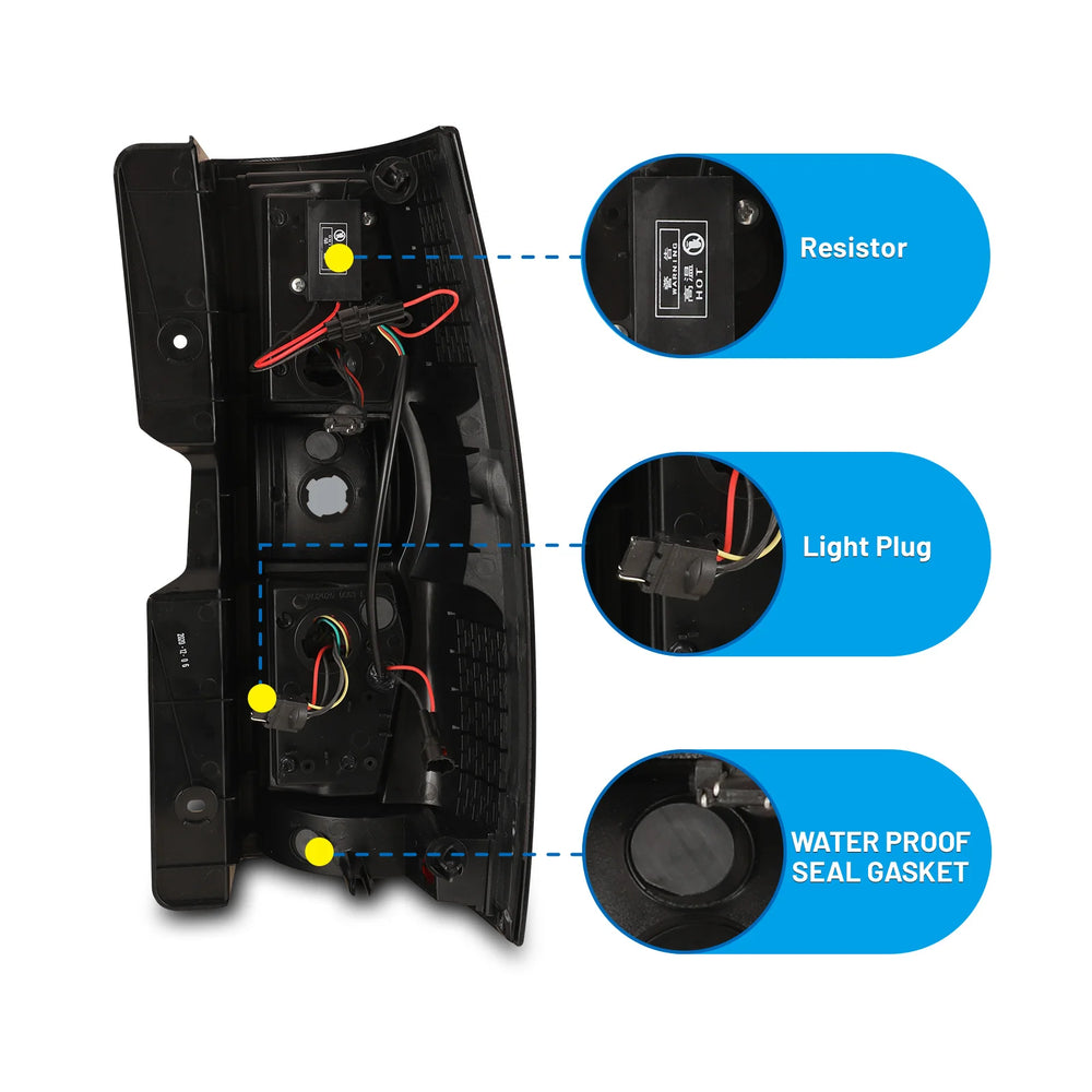 Winjet red tail light