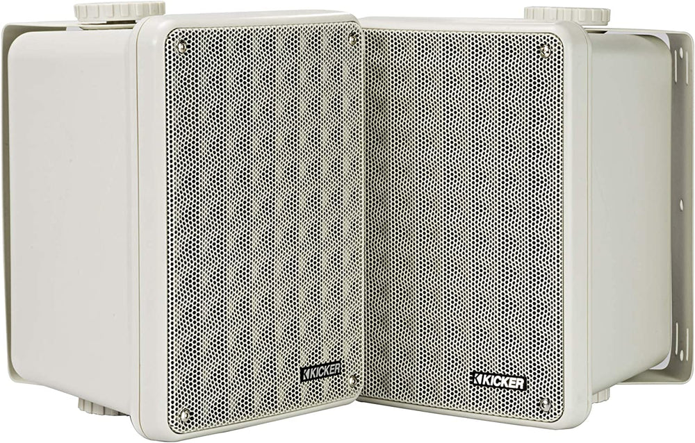 KICKER KB6 6.5 2-WAY FULL RANGE SYSTEM: GRAY; PAIR ROHS COMPLIANT