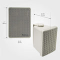 KICKER KB6 6.5 2-WAY FULL RANGE SYSTEM: GRAY; PAIR ROHS COMPLIANT