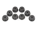 BMR 15-17 S550 Mustang Rear Cradle Bushing Kit (Delrin) - Black