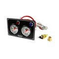 2 Gauge Panel  OP/WT Black