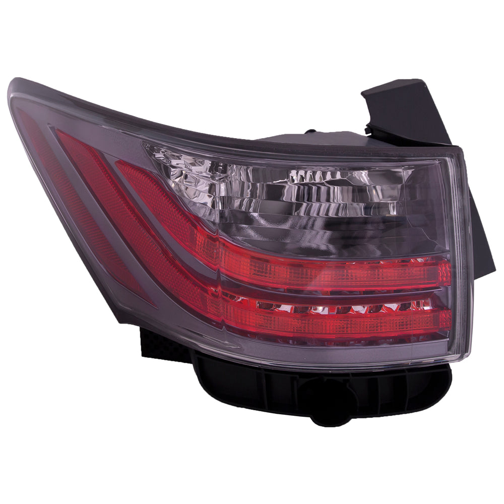 LH TAILLAMP ASSY OUTER; LENS/HOUSING; ON BODY; CT200H 1114