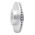 R1 Concepts Brake Rotor Drilled and Slotted Silver Fits Toyota Pickup