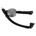 J&L 15-23 Ford Mustang GT/15-20 Ford Mustang GT350 Passenger Side Oil Separator 3.0 - Clear Anodized