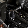 J&L 11-17 Ford Mustang GT (w/Roush/VMP S/C) Passenger Side Oil Separator 3.0 - Black Anodized