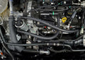 J&L 2021-2024 Ford Bronco 1.5L EcoBoost Passenger Side Oil Separator 3.0 - Clear Anodized