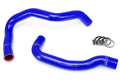 HPS Performance Blue Reinforced Silicone Radiator Hose Kit Coolant for Nissan 89-98 240SX w/ KA
