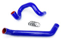 HPS Performance Blue Reinforced Silicone Radiator Hose Kit Coolant for Jeep 07-11 Wrangler JK 3.8L V6