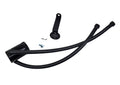 J&L 21-25 Chevy Express/ GMC Savana 6.6L Oil Separator 3.0 Driver Side - Black Anodized