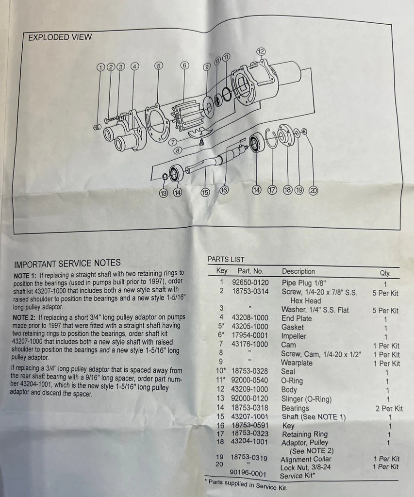 Jabsco auto part