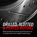Power Stop DRILLEDSLOTTED ROTOR PAIR Toyota Tacoma 2024-25 JBR1940XPR