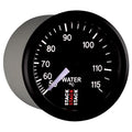 Autometer Stack Instruments 52mm 50-115 Celsius 3/8 BSPT (M) Mechanical Water Temp Gauge - Black
