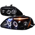 HALO LED PROJECTOR GLOSS BLACK HOUS
