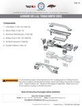 Rugged Ridge All Terrain Stubby Bumper Ends 07-18 Jeep Wrangler JK