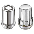 McGard SplineDrive Tuner 4 Lug Install Kit w/Locks & Tool (Cone) M12x1.25 / 13/16 Hex - Chrome (CS)
