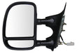 9904 FORD F250F550 SUPR DUTY LH POWER FOLDAWAY OE MIRROR TXTRED BLK EXTENDABLE TOWING DUAL GLASS