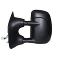 9904 FORD F250F550 SUPR DUTY LH POWER FOLDAWAY OE MIRROR TXTRED BLK EXTENDABLE TOWING DUAL GLASS